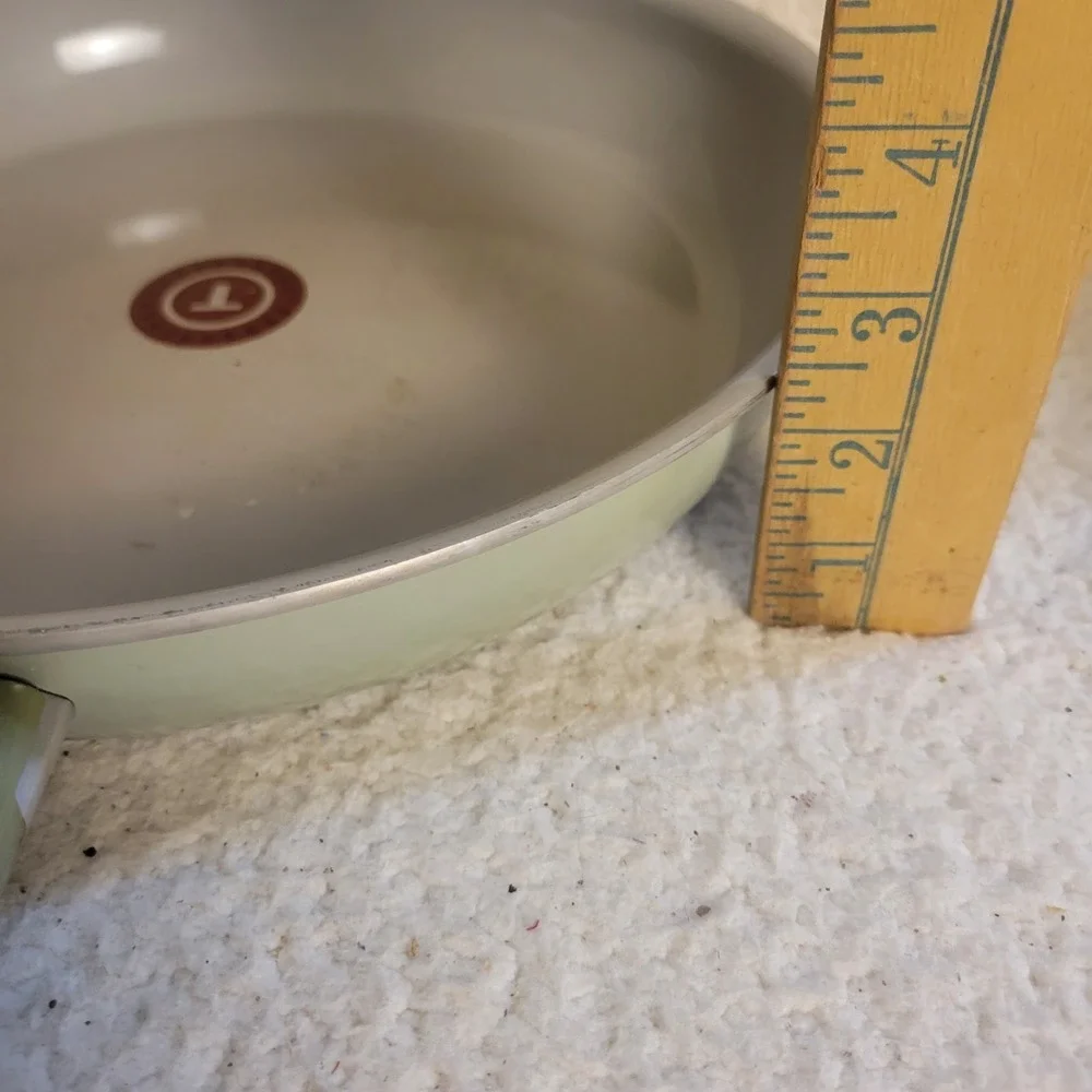 T-fal Heat Mastery 12 Inch Nonstick Frying Pan Skillet Green Thermo-Spot
